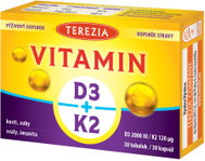 TEREZIA Vitamin D3 + K2 30 capsules - Vitamin D3