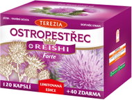 TEREZIA Ostropestřec + Reishi Forte 120 + 40 kapslí - Dietary Supplement