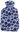 Rubber thermophore with cover, white and blue