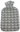 Rubber thermophore with cover, white and grey