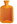 Rubber Hot Water Bottle, Orange