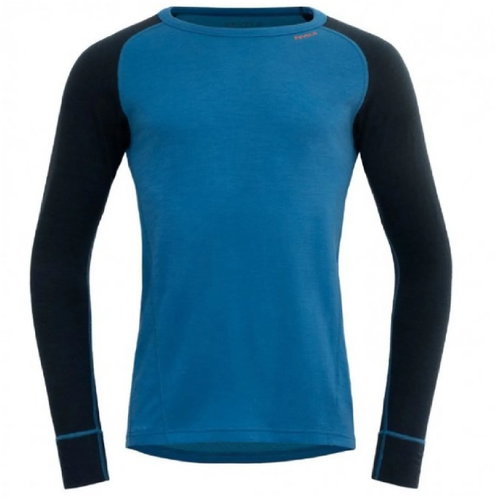 Devold Duo Active merino 205 shirt man, blue/ink L - Thermal Underwear - Main image