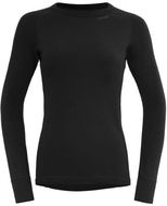 Devold Duo Active merino 205 shirt wmn, black  - Termoprádlo