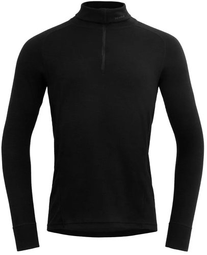 Devold Duo Active merino 205 z. neck man, black L - Thermal Underwear - Main image