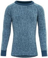 Devold Duo Active merino shirt kid, moon 8 - Thermal Underwear