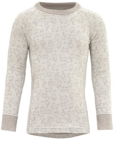 Devold Duo Active merino shirt kid, raw white - Thermal Underwear - Main image