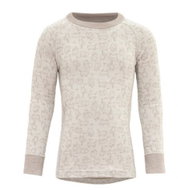 Devold Duo Active merino shirt kid, raw white 6 - Thermal Underwear