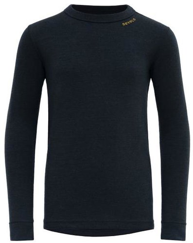 Devold expedition merino silk shirt jr, ink - Thermal Underwear - Main image