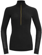 Devold wool mesh 190 zip neck wmn, caviar L - Thermal Underwear