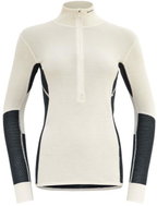 Devold wool mesh 190 zip neck wmn, ink/offwhite S - Thermal Underwear