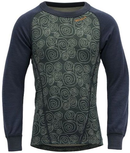 Devold Duo Active merino shirt kid woods - Thermal Underwear - Main image
