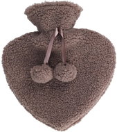 H&L Heart 0,75 l brown - Heat Pad