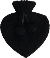 H&L Heart 0,75 l black - Heat Pad