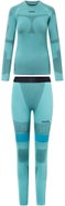 Viking Dámské termoprádlo Volcanica Set turquise-black vel. XS - Thermal Underwear