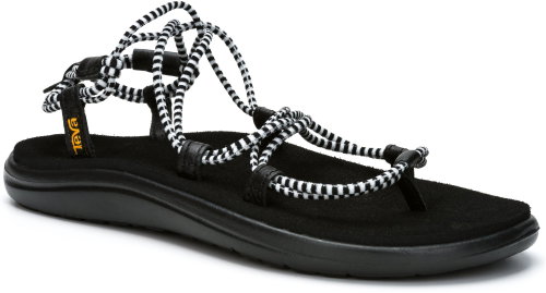 Teva Voya Infinity Stripe Black/Bright White EU 40/255mm - Sandals - Main image