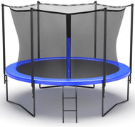 TEXTILOMANIE Bars 365 cm s ochrannou sítí a žebříkem modrá - Trampolína