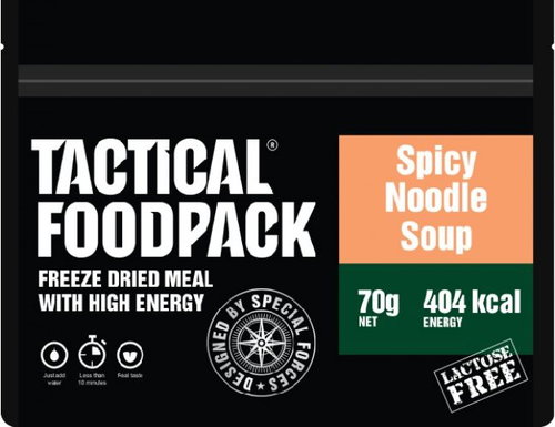 Tactical Foodpack Dehydrated Food, Spicy Noodle Soup - MRE - Main image