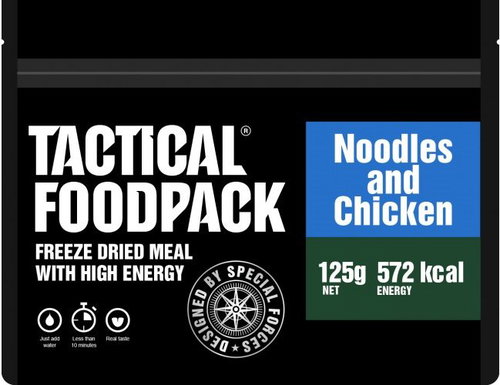 Tactical Foodpack Dehydrated Food, Chicken Noodles - MRE - Main image