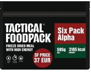 Tactical Foodpack Set 6x MRE Dehydrated Food, Tactical Six Pack Alpha - MRE - Main image