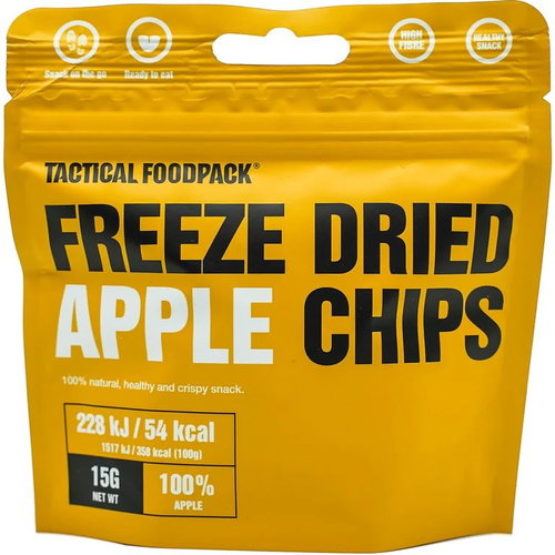 Tactical Foodpack Lyophilized apple chips 15 g - MRE - Main image