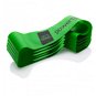 LET BANDS MINI BAND súprava 10 × zelená - Guma na cvičenie