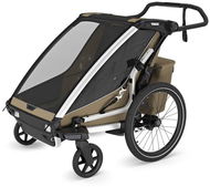 Thule Chariot Cross2 double Khaki 2024 - Detský vozík za bicykel