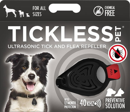 TICKLESS® PET Ultrasonic tick repellent for dogs black - Ultrasonic Repellent - Main image