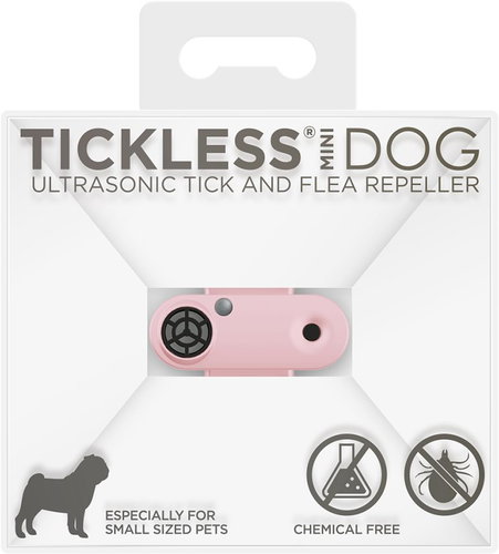 Tickless Mini Dog růžový - Ultrazvukový repelent - Hlavní obrázek