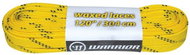 Warrior Waxed hockey skate laces yellow 244 cm - Shoe Laces