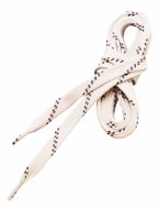 Ice hockey skates, waxed, 290 cm, white - Shoe Laces
