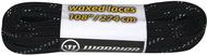 Warrior Waxed hockey skate laces, 108"/274 cm, black - Shoe Laces