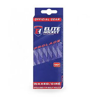 Elite Hockey Waxed laces for skates 84" (182 cm), purple - Shoe Laces