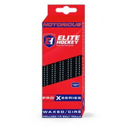 Elite Hockey Pro X Waxed Laces for Skates 96" (244 cm), Black - Shoe Laces
