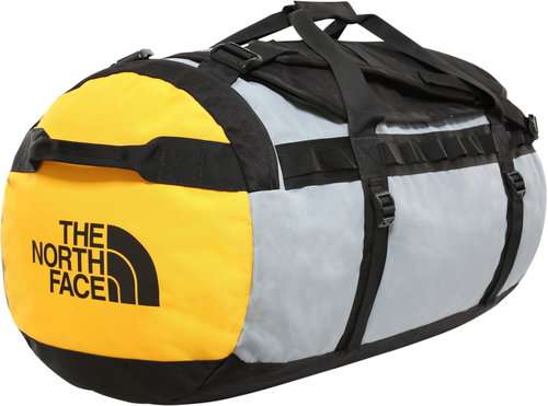 The North FaceGILMAN DUFFEL, Grey/Black/Yellow - L - Carry Bag - Main image