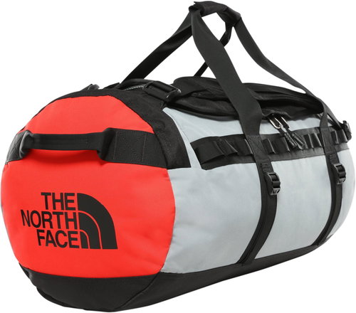 The North Face GILMAN DUFFEL, Grey/Black/Red - M - Carry Bag - Main image