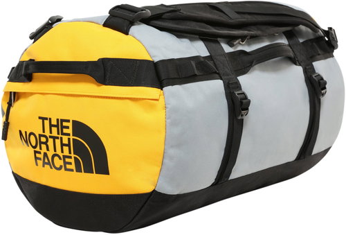 The North Face GILMAN DUFFEL, Grey/Black/Yellow - S - Carry Bag - Main image
