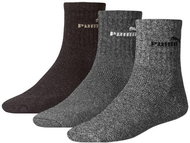 Puma 241005001 207 - Grey-Black, size 35-38 (3pcs) - Socks