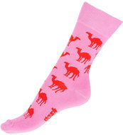 Gosh GP11 - Pink with Camels, size 35-38 (1 pair) - Socks