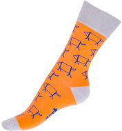 Gosh GP15 - Orange Piglets, size 39-42 (1 pair) - Socks