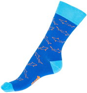 Gosh GP16 - Blue with Sharks, size 43-46 (1 pair) - Socks