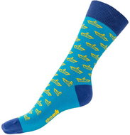 Gosh GP22 - Blue with Boats, size 35-38 (1 pair) - Socks