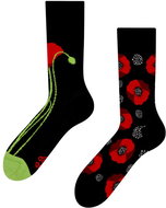 Dedoles Good Mood GMRS023 - Poppy Flower, size 35-38 (1 pair) - Socks
