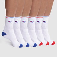 Champion Y081Y, White, size 43-46 (6 pairs) - Socks