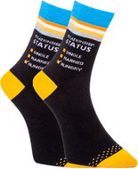 Dots Socks DTS-SX-401-A, Black, size 43-46 (1 pair) - Socks