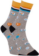 Dots Socks DTS-SX-400-S, Grey, size 43-46 (1 pair) - Socks