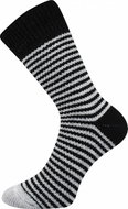 Boma Sleeping Socks 03 - Black/Grey, size 35-38 (1 pair) - Socks