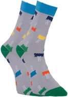 Dots Socks DTS-SX-429-S, Grey, size 35-38 (1 pair) - Socks