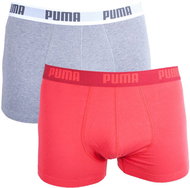 Puma 2Pack 521025001 072 - Grey/Red, Mixed Colours, size M - Boxer Briefs