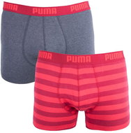 Puma 2Pack 651001001 072 - Grey/Red, Mixed Colours, size S - Boxer Briefs