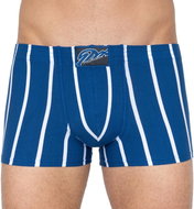 Styx Q761 - blue-white stripe, blue S - Boxer Briefs
